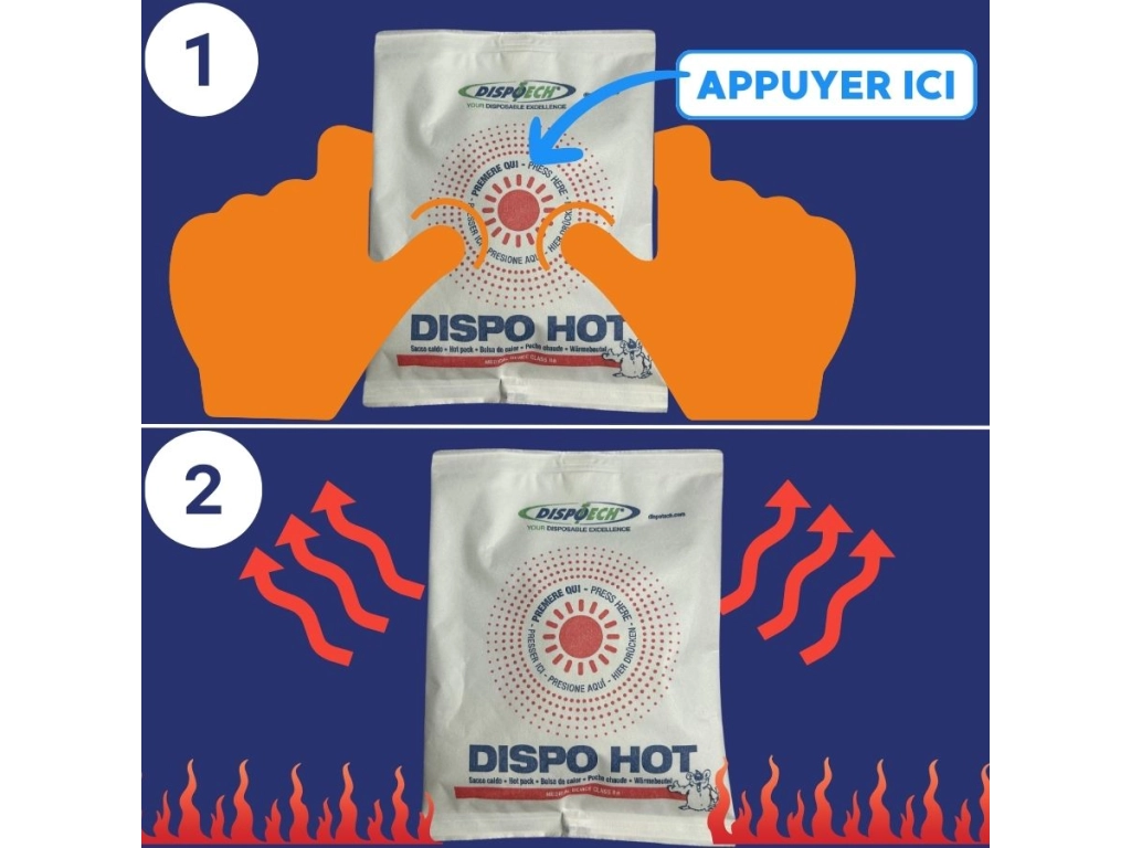 PACK CHAUD INSTANTANE HOTPACK