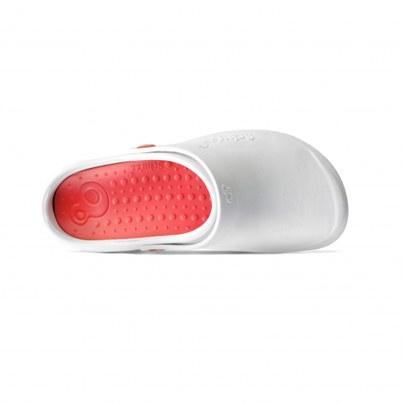 SABOT FEMME T38 BLANC & CORAIL