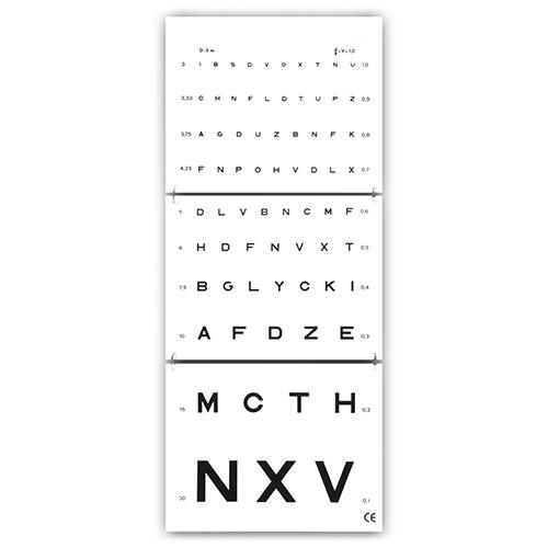 TEST VISUEL MONOYER A 3M COMED